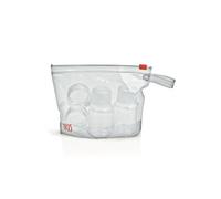 Set pour condiments pochette 14x11 - - Transparent - Plastique