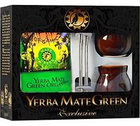 SET POUR DEUX YERBA MATE BIO 400 g, 2 x MATERO, 2 x BOMBILLA - ORGANIC MATE GREEN