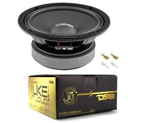 Set pour DS 18 PRO-68XA 1 Enceinte médium Grave, édition 10ème Anniversaire, 16,5 cm 165 mm 6.5", 250 Watt rms 500 Watt Max, 8 ohm, 96 DB, pour la Maison, 1 pièce + Montage faston