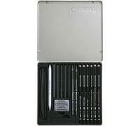 Set pour Esquisse Cretacolor 20 pièces - Black Box Noir G