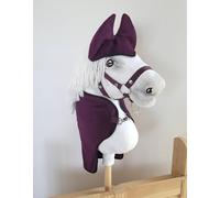 Set pour Hobby Horse A3 : Couverture + Cache-Oreilles. L'ensemble ne Comprend Pas Les Chevaux.
