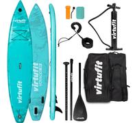 Set pour stand up paddel VirtuFit Voyager 381 Bleu 381x81x15 cm