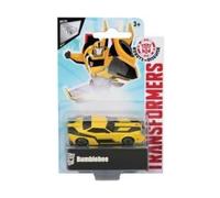 Set pour Transformers Camion Bumblebee - vehicule Miniature en Metal Jaune - Serie 1 - Coffret Voiture avec Carte Tigre