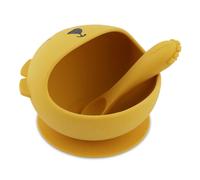 Set premier repas bébé en silicone - Mr. Lion