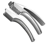 Presse-ail en Acier Inox - Écrase l'Ail Sans Épluchage - Garantie 6 ans - Démontable et Passe au Lave Vaisselle - Nettoyage Facile - Hachoir Ail Professionnel inoxydable par Gourmet Easy