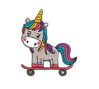 SET PRODUCTS Patch Thermocollant Licorne - Iron Patches Unicorn à appliquer au Fer à Repasser ou à Coudre pour la Customisation de Vos Vêtements ou Sacs - Autres modèles Disponibles