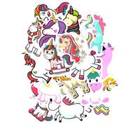 SET PRODUCTS Top Stickers ! Lot de 50 Stickers Licornes - Autocollant Top Qualité Vinyles - Mignons, Roses - Srapbooking, Customisation PC, Valises ...