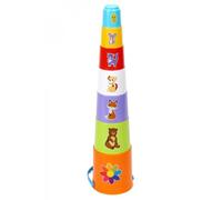 Set Pyramide tasses avec seau en filet 2049 TechnoK p25