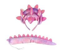 Set Queue et Serre-Tête Tricératops Accessoires De Costume Cosplay