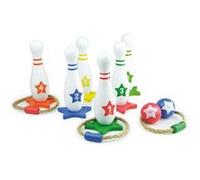 Set quilles - jeu d'anneaux multicolore G