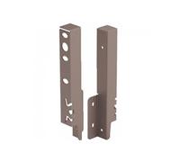 Hettich Set de raccords ArciTech pour paroi arrière 186 mm Anthracite - 9150503