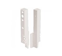 Set raccord HETTICH ArciTech pour paroi arrière blanc - 186 mm - 9149281 Blanc G