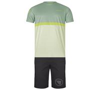 Set (Radtrikot + Radhose) ENDURA Singletrack Core Set (2 Teile), für jaune