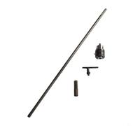 Set Rallonge pour perceuse 300mm Mandrin pour m10 Queue Hexagonale(500mm) | Longueur 400mm, métal carbure, accès zones hautes, compatible pour perceuse électrique, usage pro