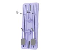 Set Reformateur Pour Pilates - Planche Coulissante Pour Pilates Abdominaux | Équipement De Fitness Pliable Pour Renforcement Du Core Yoga Et Récupération Post Grossesse