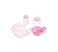 - Set Repas 6 Pièces pour Bébé "Accessoires" Rose