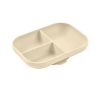 Set Repas Compartimenté En Silicone Terre Argile TU