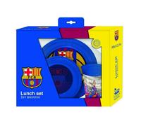 Set Repas Fc Barcelone Gobelet Assiette Dejeuner Barca