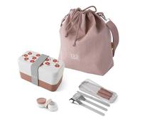 Set repas lunch box rectangle 1l poppy