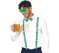 Set Saint Patrick( Lunettes,Bretelles Et N¿Ud De Papillon)