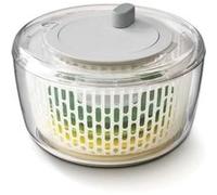 Joseph Joseph Multi-Prep 4-Pièces - Ensemble de préparation de salade multifonction avec essoreuse à salade, coupe-spirale, trancheuse et râpe, rangement compact, multicolore