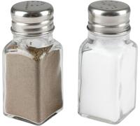 Set salière et poivrière en acier inoxydable Salière Poivrière Epices