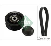 Set Sangles Poly-V pour Dacia lada Nissan Renault Arkana Captur Clio Dokker