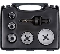 Wolfcraft Jeu de scie cloche 3498000 électricité et sanitaire 7 pièces