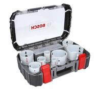 Set scie trépan Progressor Electricien BOSCH 11 pièces - Ø 25-32-40-54-60-68-76-86 mm - 2608594194
