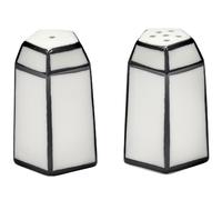 Set sel & poivre saupoudreuse blanc/noir Carte Blanche Serax - SERAX B0126011 008