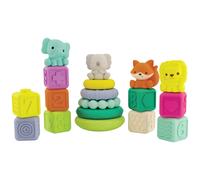 Infantino Set sensoriel 18 pièces encastrables