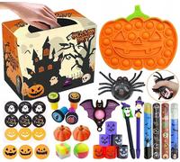 Set sensoriel Anti-stress Halloween Fidget Pop It Jouet