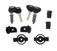 Set serrures - GIVI - SL102 - Noir - Même clé pour 2 valises - Verrouillage à clé