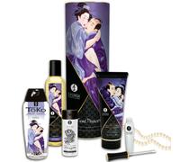 Shunga Huile de massage – Coffret Plaisirs Charnels