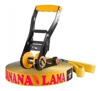 Set Slackline Banana Lama - Protection D'arbre -15m Multicolore G