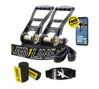 Set slackline jibline - protection d'arbre - gibbon - 25m Jaune
