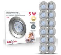 Set Spots encastrable LED ultra-plat orientable spot plafond à encastrer 230V 5W