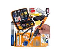 Set Station de Soudure LCD 80W - Température 180-500°C | 16 Accessoires | Précision ESD | Étui Inclus