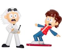 Set Stickers Muraux 3D Dr. Brown and Marty McFly Retour vers le futur 8 cm