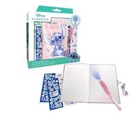 Carnet avec stylo enfant Kids Licensing Disney Stitch Rose 23,5x22x5 cm