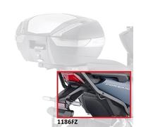 Set Supports Porte-Bagages GIVI 1186fz pour Coffre Monokey / Case Honda Force