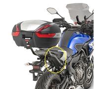 Set Supports Porte-Bagages GIVI 2130fz pour Monokey / Case Yamaha MT-07 Approved