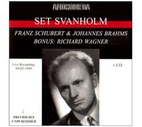 Set Svanholm - Franz Schubert-Johannes Brahms Set svanholm, Tenor [Import]