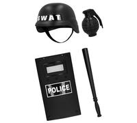 Boland 00443 - Set SWAT Police pour enfants, Accessoires pour déguisements, Jouets, Carnaval, Fête à thème