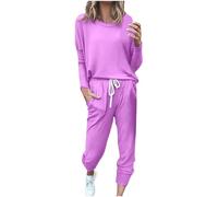 Set Sweat Tenue Sport Légère Femme Survêtement Yoga Coton Été Pantalon À Poches Fitness Et De Stretch Ensemble Molleton Confortable Leger Tracksuit Zip Complet Automne Séchage Rapide Running