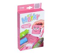 Colop Tampon personnalisable DIY MARKY – Pour vêtements & objets scolaires, 1000 imp., Rose
