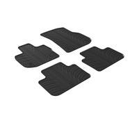 LAMPA 24584 Tapis de sol Caoutchouc noir Avant et Arrière Compatible avec BMW X3 G01, F97 iX I20 iX3 G08