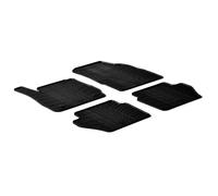 Set Tapis Caoutchouc LAMPA pour Ford Fiesta 5p 03/11>05/17 Fix A Bouton