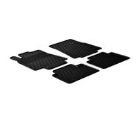 Set Tapis sur Mesure Caoutchouc - Mercedes 3P ( 09/04> 12/10) - Haut