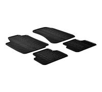 Set tapis de caoutchouc compatible avec Alfa Romeo 159 2005- (T profil 4-pièces + clips de montage)